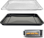 Replacement Baking Pan Air Fryer Basket only for Ninja Foodi SP101 Air Fryer Oven, Stainless Steel Mesh Basket and Non-stick Baking Tray for Ninja Digital Air Fry Countertop Oven