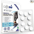 Coffee Machine Cleaner Tablets. 10 x 0.05 oz. Used Every 100 cups. Auto, Bean to Cup & One Touch Machine Cleaning Tablets. Used with Descaling