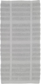 All-Clad Solid Kitchen Towel: Highly Absorbent, Super Soft Long Lasting - 100% Cotton, 17"x30" Tea Towel for Cleaning & Drying Dishes, Pans, Glassware, or Countertops, (1-Pack), Titanium Gray