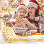 24 Holes Deviled Egg Platter,Wooden Round Deviled Egg Tray,Charcuterie Board Tray Holder Carrier for Kitchen Countertops,Serving Tray,Pizza,Pies,Barbecue,Snacks