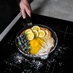 AMT Gastroguss The World´S [.] Frying pan Induction, Diameter 20 cm, Height 5 cm, cast Aluminium (Aluminium), Lotan® Non-Stick Coating for Fat-Free-Frying, AMZN-I-520-US