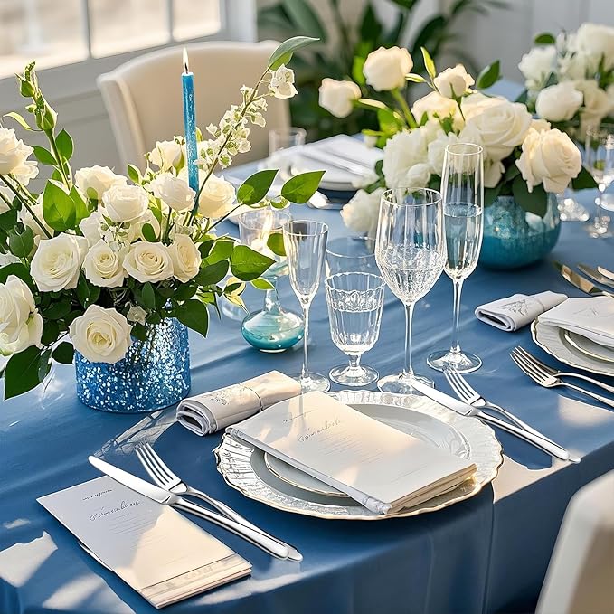 Heavy Duty Silverware Set for 6, 30 Piece Premium Stainless Steel Flatware Utensils Cutlery Set Including Steak Knife Fork and Spoon, Dishwasher Safe, Gift Package for Wedding Housewarming