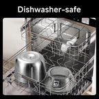 Electric Food Processor & Meat Grinder – 1.9 Qt Food Chopper with Pure Copper Motor, Dual-Layer Blades, Procesador de Alimentos Electrico