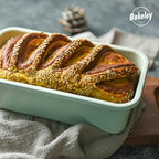 9-inch Loaf Pan Nostick Carbon Steel Bakeware Rectangle Bread and Cake for Oven Instant Baking 9.1" x 5.1"