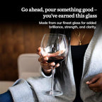 Libbey Signature Balloon Wine Glasses, 24 Oz Elegant Large Red Wine Glasses Set of 4, Long Stem Glass Wine Glasses for Weddings, Birthdays, and More