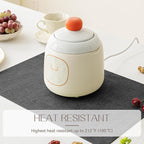 Romanstile Vinyl Placemats Set of 8-12 X 18 Inch - Heat Resistant Place Mats 100% Waterproof Oilproof Wipeable Reversible Faux Leather Table Mats for Kitchen/Dining/Party/Outdoor, Charcoal