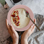 Wheat Straw Bowl Sets,6 PCS Unbreakable Cereal Bowl 36 OZ,Microwave and Dishwasher Safe Bowls,Kitchen Bowls BPA Free for Serving Soup,Oatmeal and Salad （Sakura）