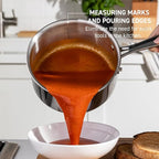 T-fal Pro Tri-Ply Stainless Steel Dutch Oven with Lid 6 Quart, Induction Compatible, Oven Safe 500F, Lid 350F, Cookware, Fast & Even Heat, Professional Quality & Durability, Dishwasher Safe, Silver