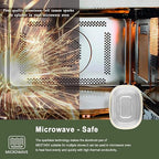 Oval Aluminum Foil Pans with Snap-On Lids (5 Pack) | 2X Thicker Heavy Duty Reusable Container 25oz for Take-Out (Gold)