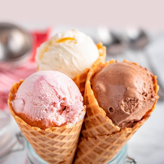 Nostalgia Electric Ice Cream Maker - Old Fashioned Soft Serve Ice Cream Machine Makes Frozen Yogurt or Gelato in Minutes - Fun Kitchen Appliance - Vintage Wooden Style - Dark Wood - 6 Quart