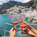 20 Pack Pink and Green Party Decrations, Princess and Witch Party Accessories, Green Witch Broomstick and Glitter Pink Princess Wand Cocktail Stir Sticks for Themed Parties (Wine Glass Charms)