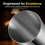 Boston Shaker Set, 18oz & 28oz 2-Piece Tins, Professional 304 Stainless Steel Cocktail Shaker with Leak-Proof Weighted Base for Bartending, Home & Bar Use (Silver)