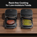 Pizza Air Fryer,11-IN-1 Large Air Fryers, Non Toxic,Max Crisp, Air Fry, Air Roast, Reheat, Dehydrate, Max Crisp Technology with 450F,6QT