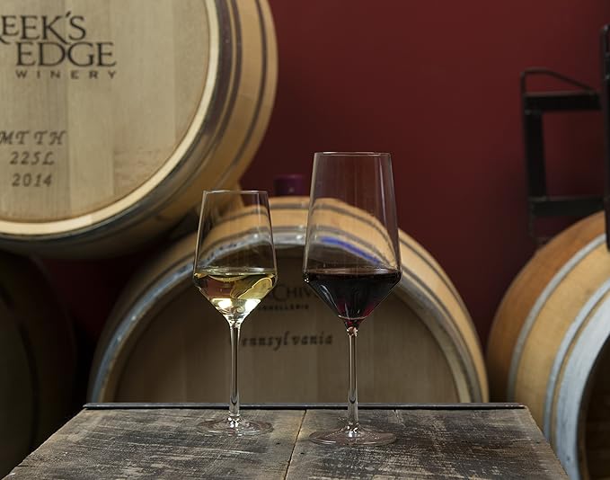 ZWIESEL GLAS Pure Sauvignon Blanc White Wine Glass (Set of 6), Graceful Wine Glasses for White Wine, Dishwasher-Safe Tritan Crystal Glasses, Made in Germany (14 Ounce)