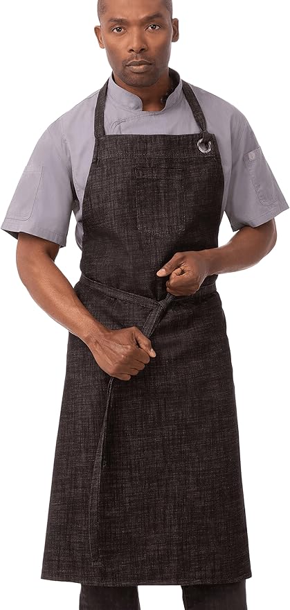 Chef Works Unisex Corvallis Chefs Bib Apron