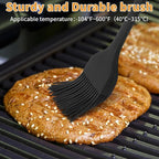 Blackstone Breakfast Kit Pancake Batter Dispenser 9PCS Griddle Accessories Set - Included Pancake Batter Dispenser Bacon Press Egg Rings Hamburger Press Patty Maker Brush and Oil Separating Paper