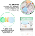 Masontops Tough Tops - Regular Mouth Mason Jar Lids BPA-Free Multi Color Plastic Reusable Dry Canning fit Ball Jars (Ball not included)