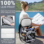 Cooler Backpack, Lightweight and Soft Backpack Cooler for Men Women, Insulated Lunch Bag for Camping Traveling Hiking