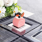 100 Pack Clear Plastic Square Dessert Plates, 6.5" Disposable Salad Plate Heavy Duty Plate for Party, Wedding, Christmas, Picnic