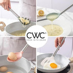 COOK WITH COLOR Silicone Cooking Utensils, Kitchen Utensil Set, Easy to Clean Silicone Kitchen Utensils, Cooking Utensils for Nonstick Cookware, Kitchen Gadgets Set, 5 Pieces, Mint