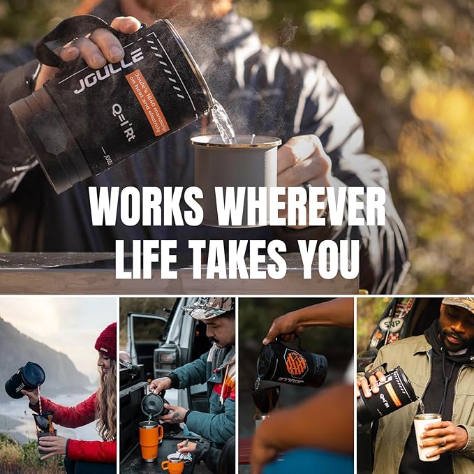 Electric Kettle, 120V Portable Water Boiler for Coffee & Tea, 304 Stainless Steel Mini Tea Kettle, 500W Fast Boiling Water with Auto Shut-Off, Camping & Travel Essentials