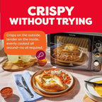 Instant Pot 4-Slice InstantHeat 7-in-1 Air Fryer Toaster Oven, Air Fry, Bake, Toast, Roast, Broil, Warm, and Make Pizza