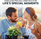 12 OZ Hobnail Drinking Set of 12 – Vintage Embossed Glassware, Textured Tumblers for Water, Beer, Cocktails, Mocktails, Whiskey & More – Includes Straws and Coasters – Clear