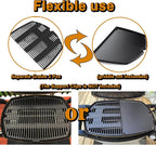 Q3200 Grill Grates Replacement Parts for Weber Q300 Q 3200 Q3000 Q320 Q 300 Q 320 Q 3000 Grill Parts Cast Iron Cooking Grates 57060001 586002 404341 426001 7646 Cooking Grids Accessories 2 Pcs