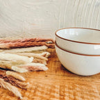 Mora Ceramic Bowls For Kitchen, 28oz - Bowl Set of 4 - For Cereal, Salad, Pasta, Soup, Dessert, Serving etc - Dishwasher, Microwave, and Oven Safe - For Breakfast, Lunch and Dinner - Vanilla White