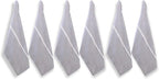 LANE LINEN 100% Cotton Kitchen Towels Set - 6 Pack Kitchen Dish Towels, Soft & Durable Size 14"x25", Good for Polishing Silverware, Cleaning Ceramic Countertops, Machine Washable - Grey Chambray
