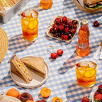 Acrylic Drinking Glasses Set of 6 - Clear Unbreakable Plastic Cups Reusable for Kitchen, Poolside & Patio - Shatterproof, Dishwasher-Safe, BPA-Free - 12oz & 17oz Highball Tumblers