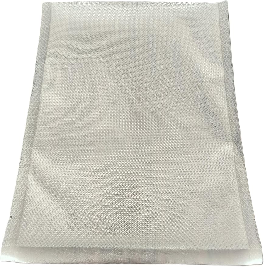 Medium 8X12 Vacuum Food Sealer Bags, Precut, Transparant, Commercial Grade, BPA Free, Heavy Duty, Storage for Meal Meat Vegetables (100 pcs)
