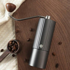Manual Coffee Bean Grinder, Hand Grinder with 6-Core CNC Stainless Steel Conical Burr,Double Bearing Positioning for Espresso,Pour Over,FrenchPress,Moka,Americano for Office Home Traveling