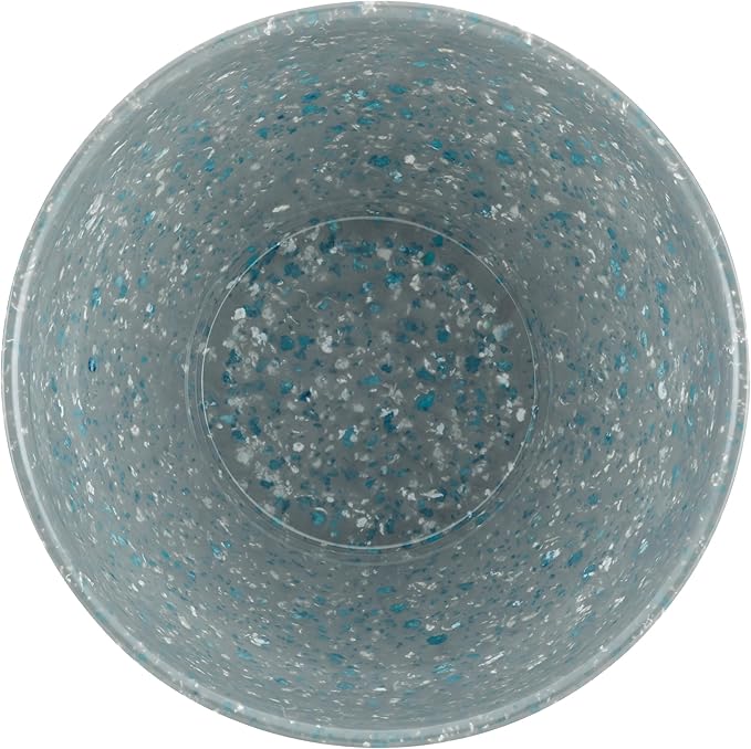 Rachael Ray Accessories Kitchen Pantryware Multi Purpose/Salad Serveware/Melamine Garbage Bowl, 4 Liters, Sea Salt Gray