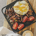 Backcountry Iron 10.5 inch Single-Burner Reversible Cast Iron Grill/Griddle