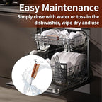 Ice Pick Tool with Wood Handle, Stainless Steel Ice Picks for Breaking Ice, Ice Carving Tools Bar Tools for Kitchen, Bars, Bartender, 6.7 Inch