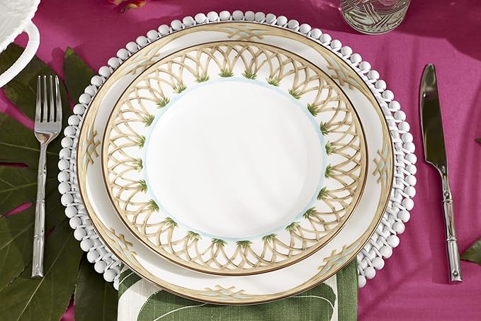 Lenox 6226625 British Colonial Bamboo Accent Plate