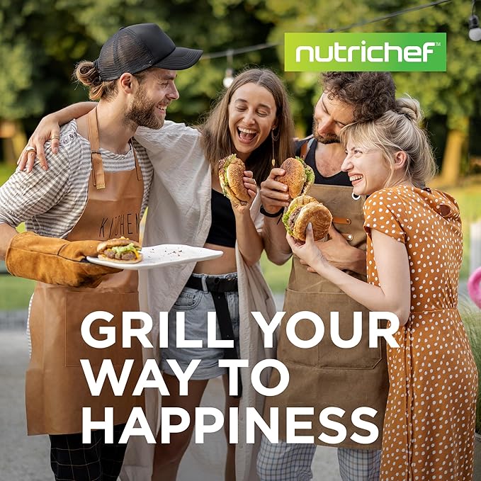 NutriChef Cast Iron Reversible Grill Plate, 18” Flat Skillet Griddle Pan for Stove Top, Gas Range Grilling Pan with Silicone Oven Mitt, Compatible with Electric, Ceramic & Induction Cooktops, 18”x10”