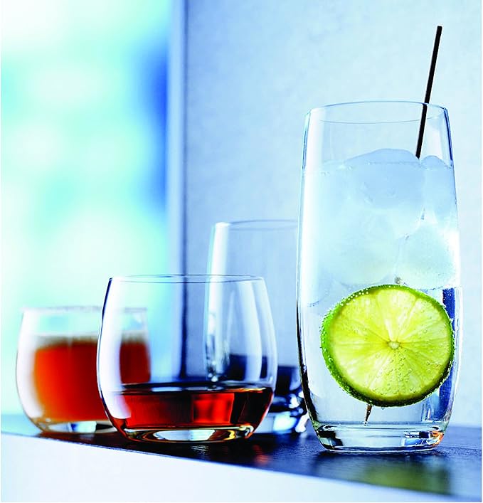 Schott Zwiesel Tritan Crystal Glass Banquet Barware Collection Old Fashioned/Whiskey Cocktail Glass, 13.5 Ounce, Set of 6