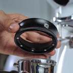 58mm Espresso Funnel and Puck Screen Kit - Magnetic Dosing Funnel with Filter Compatible with 58mm Portafilter Basket - Premium Espresso Tools Set