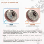 Portable Electric Coffee Grinder, Rechargeable Handheld Grinder with Stainless Steel Conical Burr, Adjustable Grind Settings, for Espresso, Moka, Pour Over, French Press, Cold Brew, Marshmallow