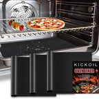 Oven Liners for Bottom of Oven/Electric Oven/Gas Oven/Toaster Oven,Nonstick Oven Mat for Bottom of Oven Heavy Duty Resuable Oven Protector BPA&PFOA Free Baking Cooking Supplies,3 Pack,16x20 IN