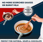 SimmerMat Heat Diffuser - Flame Diffuser Stove Cover Ring - Fire Diffuser for Any Type of Electric or Gas Stove - Dishwasher Safe Stove Top Cover - Steel Plates for Simmering and Slow Cooking - 1 Pack