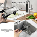 Mandoline Slicer,Mandoline Food Slicer for Kitchen,Mandolin,Vegetable Chopper,Adjustable Stainless Steel Veggie Onion Tomato Julienne Cutter（Wear cut-resistant gloves）