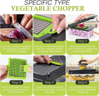Mandoline Vegetable Slicer, Dicer, 16-in-1 Multifunctional Veggie Chopper, Colander Basket, Onion, Carrot, Potato, Salad, Garlic, ABS Design, Stainless Steel Sharp Blades. (NGI-HVG16-GR)