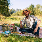 Maelstrom Large Tactical Lunch Box for Men,Insulated Lunch Bag, Leakproof Soft Cooler Bags with Detachable MOLLE Bag,Durable Lunch Tote for Adult Women Work,Picnic,30 Cans/20 L, Camouflage