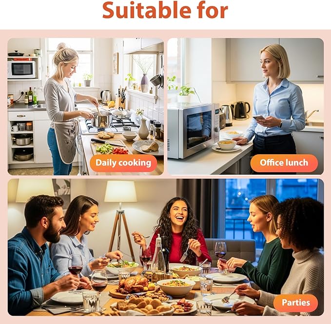 Microwave Egg Cooker, Rapid Egg Poacher for Breakfast with Lid, Easy to Use and Clean, BPA-Free