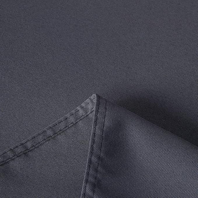 Sancua Rectangle Tablecloth - 70 x 108 Inch, Grey, Polyester, Stain & Wrinkle Resistant, Perfect for Dining Table, Buffet, Parties, Camping