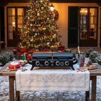 Royal Gourmet GD4002TP 4 Burner Propane Gas Grill and Griddle Combo with Hood, 2-in-1 Portable Grill Griddle Combo with 40,000 BTUs Output for Camping, Tailgating, Backyard, Black