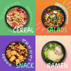 Wheat Straw Bowls Set of 6, Unbreakable Lightweight 26 OZ Cereal Bowls for Kitchen, Reusable Salad Bowl, Microwave & Dishwasher Safe Bowl Set, Black